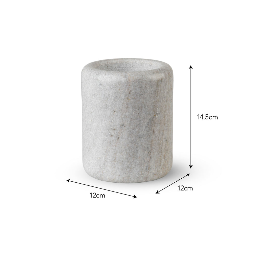 Solid Marble Utensil Holder