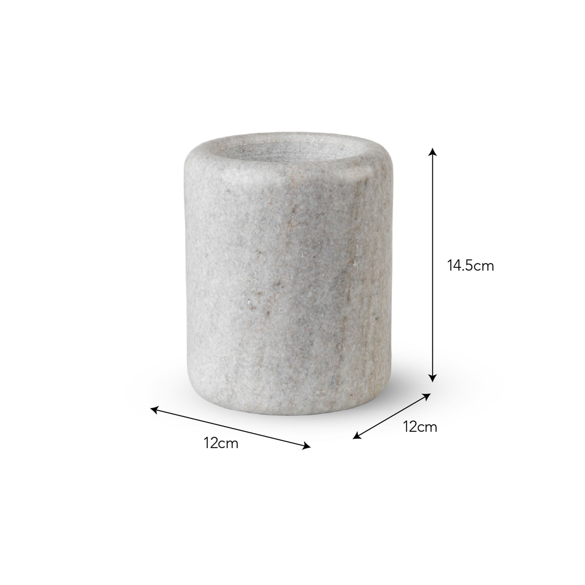 Solid Marble Utensil Holder