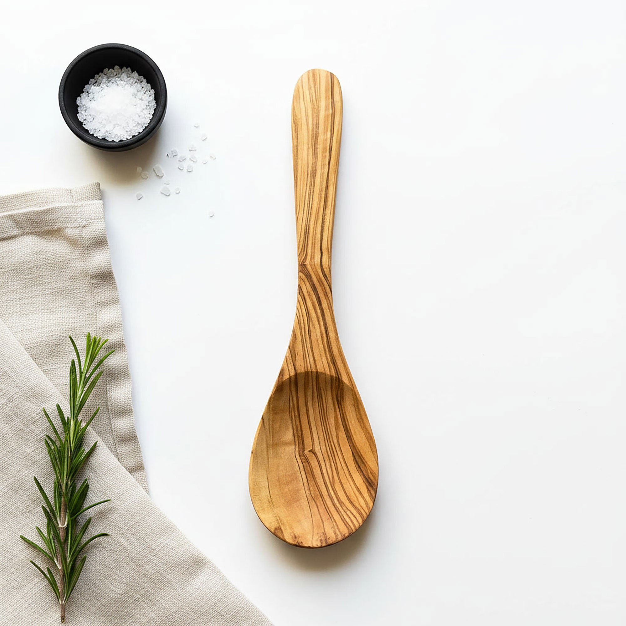 Italian Olive Wood Mixing Spoon