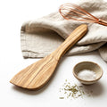 Italian Olive Wood Curved Spatula