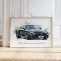 Personalised Car Watercolour Art Print