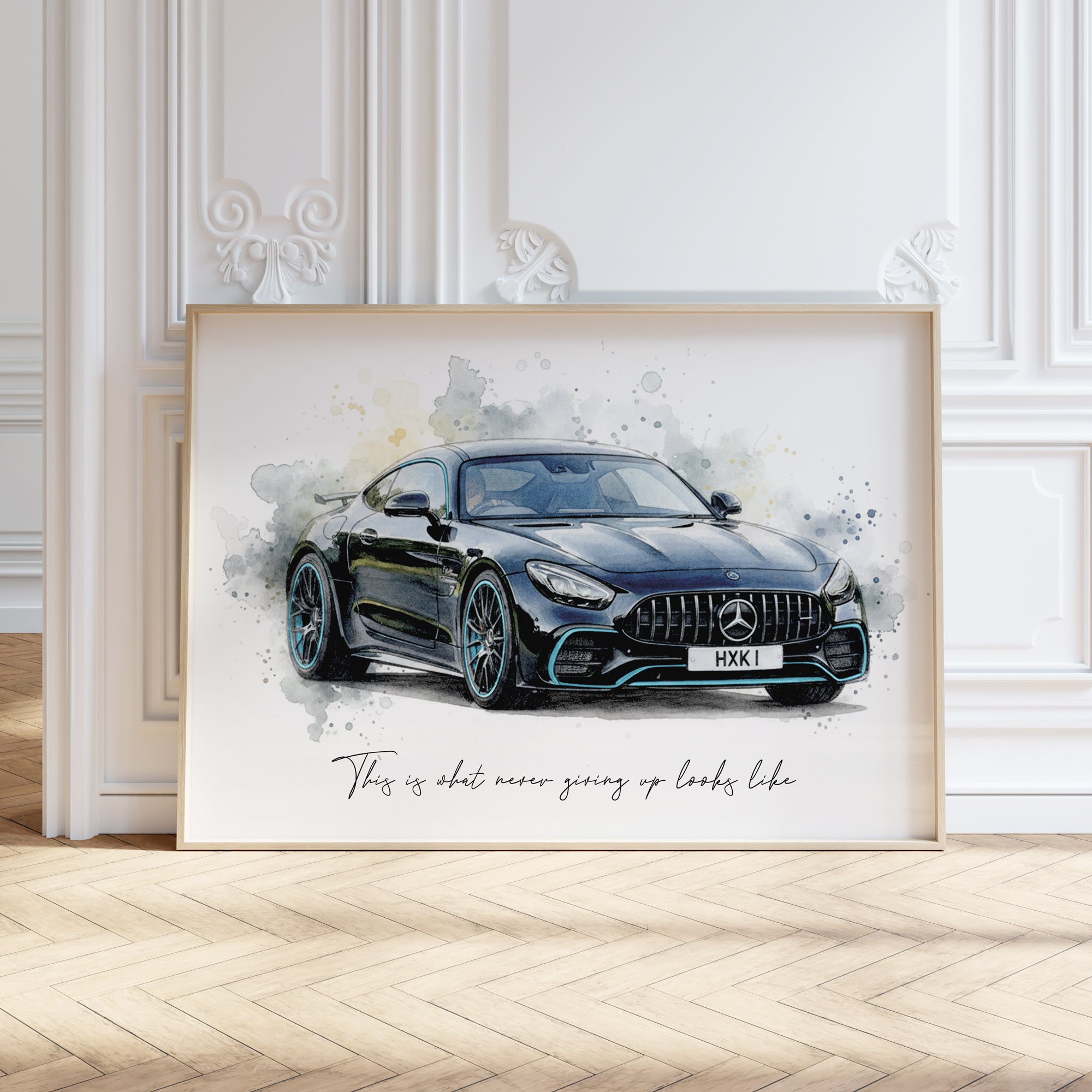 Personalised Car Watercolour Art Print