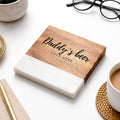 Personalised Marble Coffee Coaster