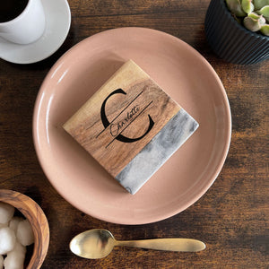 Personalised Monogram Coaster