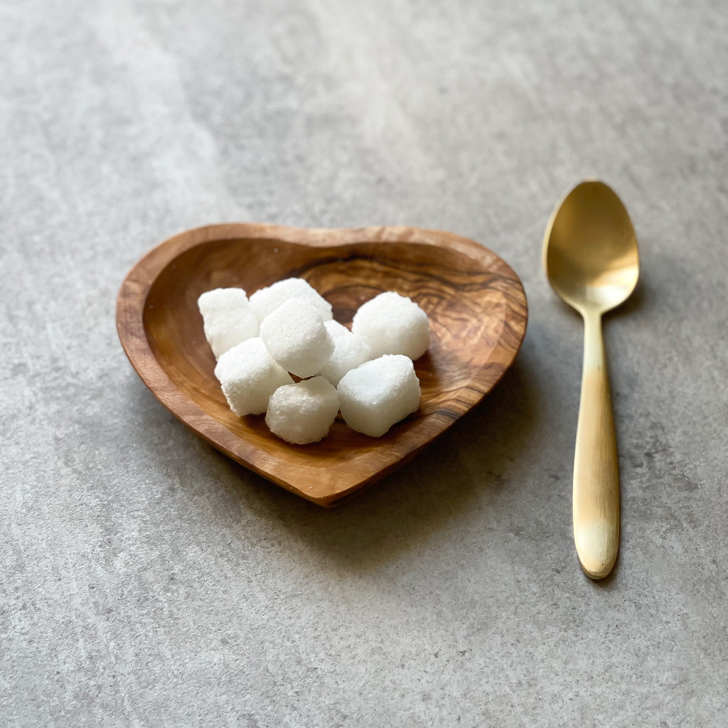Heart Shaped Olive Wood Small Dish