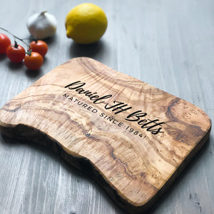Personalised 'Birthday' Cheese Board Gift
