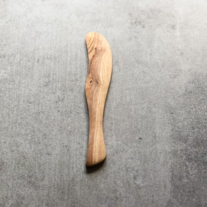 Olive Wood Butter Knife - Length 19cm