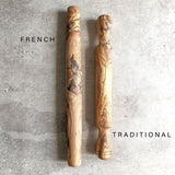 Traditional / French Olive Wood Rolling Pin